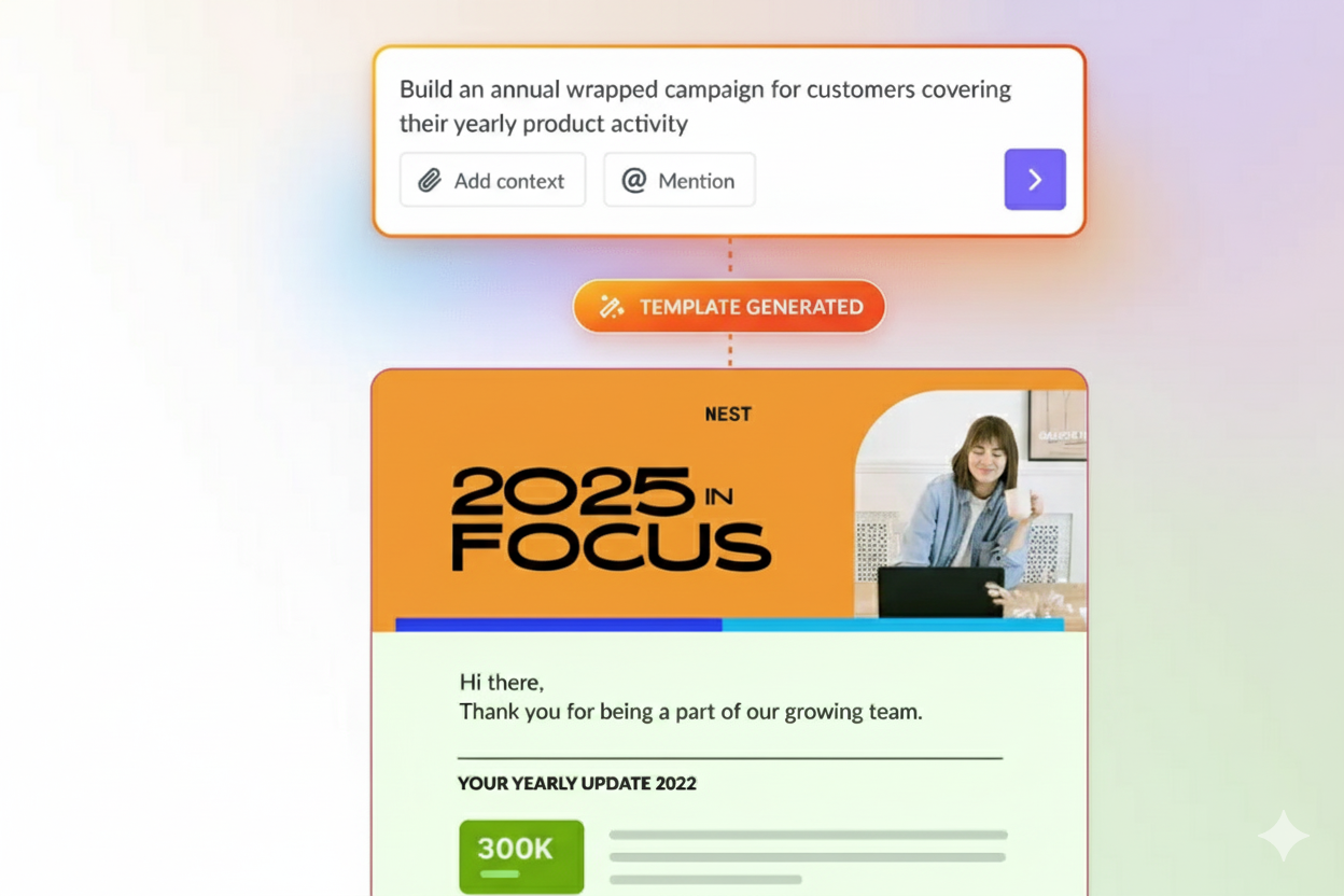 Get stunning, ready-to-send emails